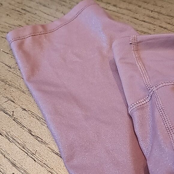 Nike mauve dri fit capri leggings size S - Picture 11 of 12